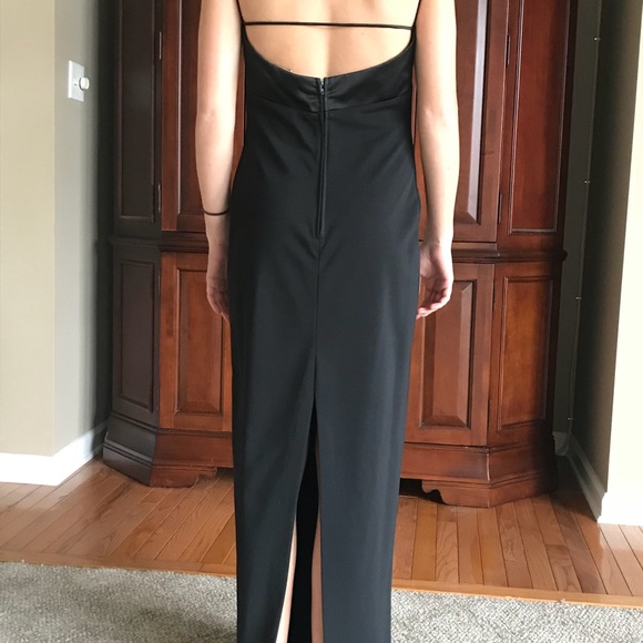 White House black market black formal gown. - Picture 2 of 5